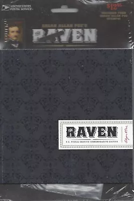 Edgar Allen Poe's Raven USPS 2009 Commemorative Booklet & 4 Stamps • $26