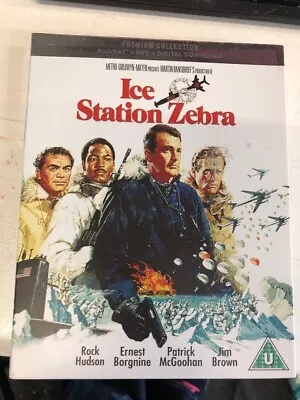 Ice Station Zebra Blu-ray With 4 Postcards Cg C43 • £7.99