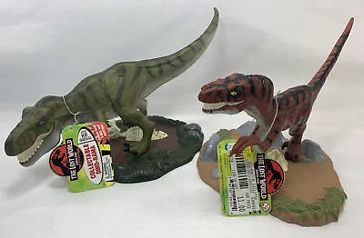 Lost World Jurassic Park Dino-Rama Equity Diorama Statues Tags T-Rex Raptor 97 • $36.79