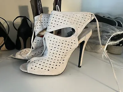 £6 • Buy Ladies Strappy Shoes Size 7 By Missguided