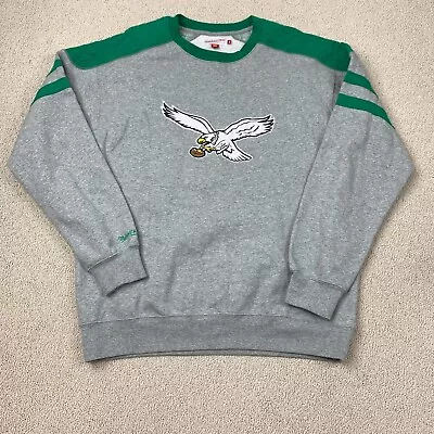 Mitchell & Ness Eagles NFL Throwbacks Sweatshirt Men's 2XL Long Sleeve • $29.99