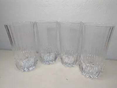 Set Of 4 Mikasa Opus Fine Crystal Highball Glasses 12 Ounce • $16