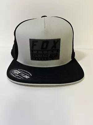 Men’s Fox Racing SnapBack Hat Black Grey • $15