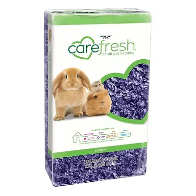 £10.99 • Buy Carefresh Natural Small Pet Bedding Rabbit Hamster Gerbil - 10L Purple