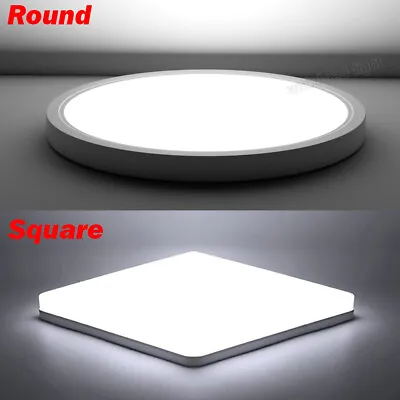 LED Ceiling Down Light Ultra Thin Flush Mount Kitchen Lamp Home Fixture 16W-48W • $11.99