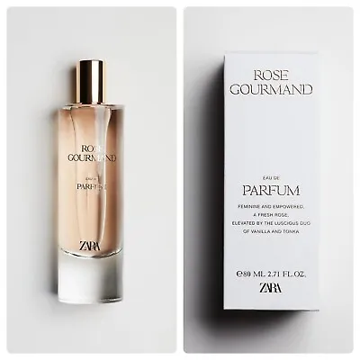 $65.99 • Buy ZARA ROSE GOURMAND, EDP Perfume, 2.7oz, 80ml, BRAND NEW,SEALED Parfum Fragrance