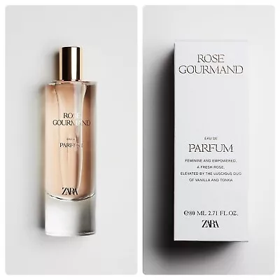 $65.99 • Buy ZARA ROSE GOURMAND, EDP Perfume, 2.7oz, 80ml, BRAND NEW,SEALED Parfum Fragrance