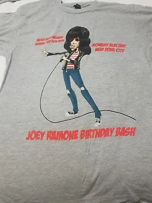 $49.99 • Buy Joey Ramone Birthday Bash Shirt 2014 ( Size M ) NEW Old Stock Lymphoma Research