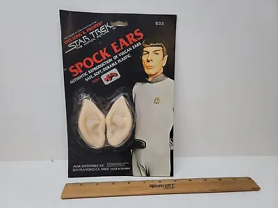 RARE Aviva 1979 Star Trek The Motion Picture Spock Ears New On Card • $94.99