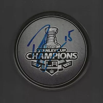 Brad Richardson Signed Los Angeles Kings 2012 Stanley Cup Champions Puck LA • $39.99