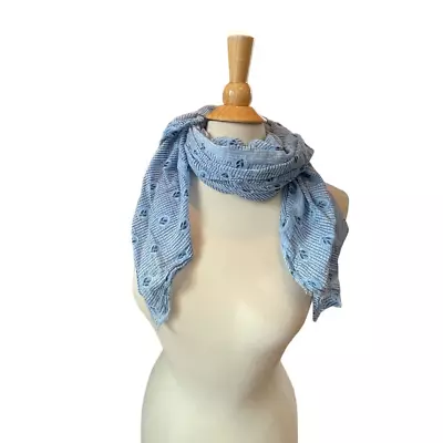 Levi's Floral Cotton Gauze Scarf 36  Square • $22