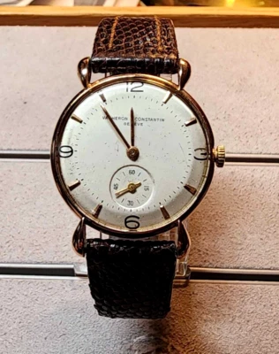 $2376.44 • Buy 1930-40's VACHERON CONSTANTIN 18K GOLD WATCH  CALIBER 203  30MM   SERVICED  C730