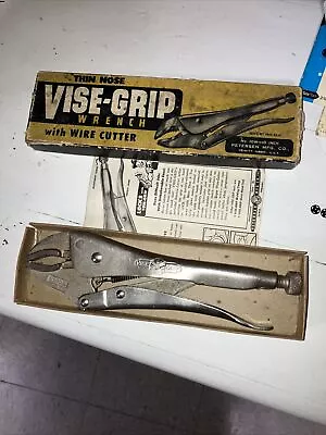 Vintage Vise-grip No.10w Petersen Mfg Never Used • $20