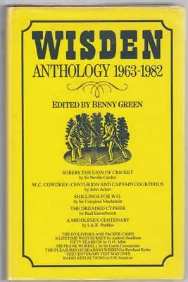 £13.49 • Buy Wisden Anthology 1963-1982 : - Benny Green (editor) - Good - Hardcover
