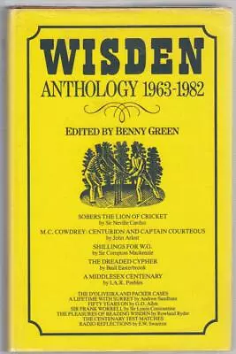 £13.49 • Buy Wisden Anthology 1963-1982 : - Benny Green (editor) - Good - Hardcover