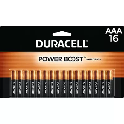 Duracell 16 Pack AAA Batteries Expiration March 2034 • $10.95