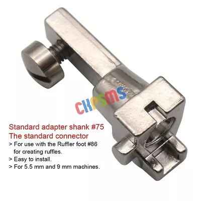 Adapter Foot Low Shank Feet For Bernina New Style #75 ARTISTA AURORA ACTIVA • $8.49