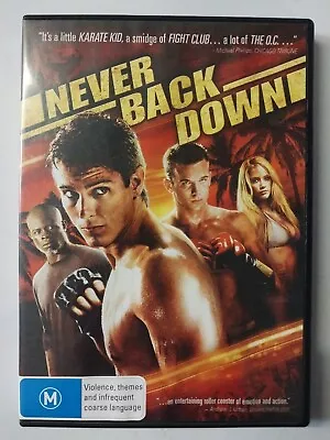 Never Back Down DVD (Region 4) VGC Aq413 • $9.66