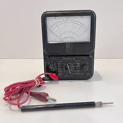 SIMPSON 260 Series 8 MULTIMETER - Analog Volt Ohm • $69.99