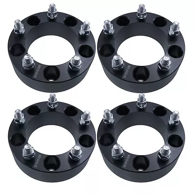 4 Pcs 2  5x5.5 To 5x5.5 Wheel Adapters Spacers | 50mm | 1/2  X 20 Studs Forged • $114.60