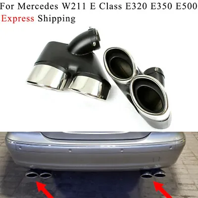 For Mercedes Benz AMG W211 E Class E350 E500 E63 02-08 Car Exhaust Muffler Pipe • $125.89