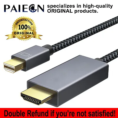 Paieg HD 4K Mini Displayport DP To HDMI Cable Thunderbolt 10FT Lead For LaptopTV • $11.99