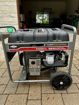 Briggs & Stratton 5500 Watt Storm Responder Generator 8250 (ez2003359) • $500