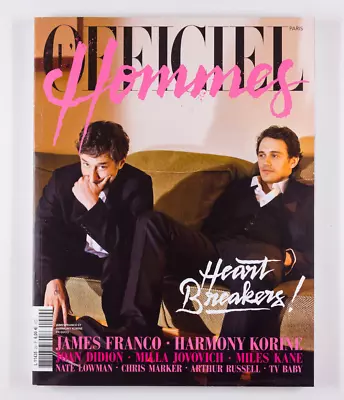 Harmony Korine James Franco Milla Jovovich Joan Didion Gucci - L'officiel Hommes • $217.80