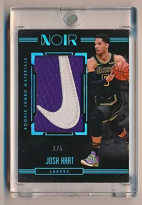 2017-18 Panini Noir Rookie Nike Patch Josh Hart RC /5 • $8.50