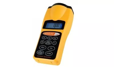 Electronic Ultrasonic Measure Distance Meter With Laser LCD **PROMOTION** • £17.99