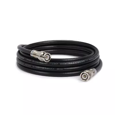 BNC Cable Black RG6 HD-SDI And SDI Cable With Two Male BNC Connections - 75 O... • $22.85