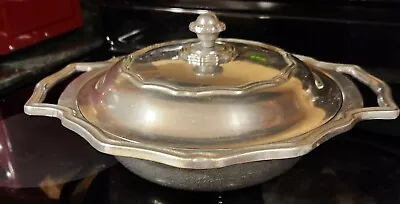 Vtg Wilton *ARMETALE* (Aluminum Alloy) Queen Anne Soup Tureen W Lid Mount Joy PA • $45