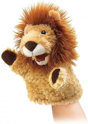 Folkmanis Little Lion Hand Puppet Tan • $15.69