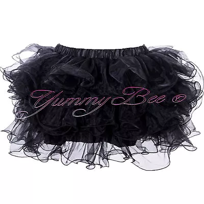 Tutu Skirt Fancy Dress Party Burlesque Women Halloween Dance Sexy Plus Size 6-24 • £15.97