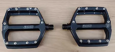 VP Components Aim Pedals - Platform Aluminum 9/16  Black (Reg. $60) • $30