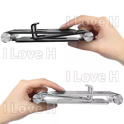 $8.90 • Buy Universal Folding Aluminum Tablet Mount Holder Stand For IPad IPhone LOVE