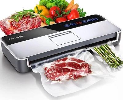 $32.99 • Buy Vacuum Food  Sealer Machine With External Jar And Wine Kit And 10 Free Seal Bags