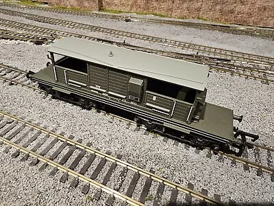 Bachmann 33-826B Queen Mary Brake Van BR Departmental Olive Green 00 Gauge • £24.50