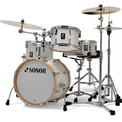 Sonor AQ2 Maple Bop Kit 4pc Shell Pack - White Marine Pearl • $879