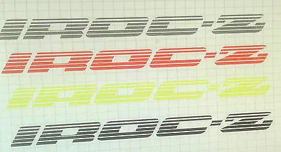$17.95 • Buy 1985-1990 Iroc Z Door Decals - Set Of 2 Camaro, Z 28
