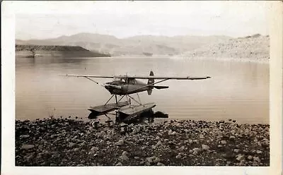 Luscombe 50 Floats Roosevelt Reservoir Phoenix Az Vintage Original Esso Photo • $39.95