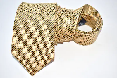 Charles Tyrwhitt Men's Tie Yellow/geometric Width: 3.3/8  Length: 60  • $14.98