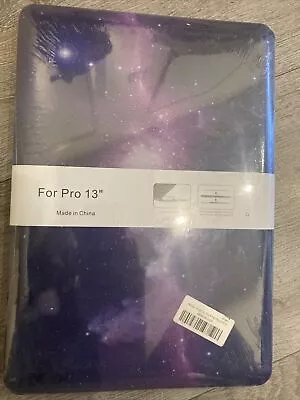 Hard Case Full Cover For MacBook Pro 13- Purple Nebula Made In China • £8.99