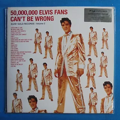 Elvis Presley New/sealed Limited Edition LP- Gold Records Volume 2 • $32.99