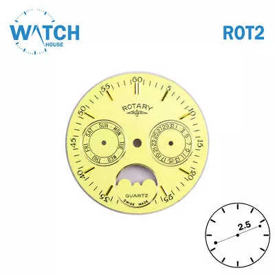 Rotary Vintage Original Swiss Made Watch Dial #ROT2# • $28.75
