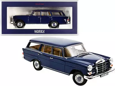 1966 Mercedes Benz 200 Universal Dark Blue 1/18 Diecast Model Car • $221.95