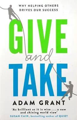 Give And Take By Grant Adam - Book - Paperback - Business And Finance • $36.80