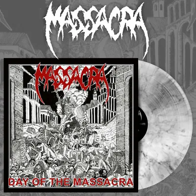 MASSACRA (Fra) Day Of The Massacra LP Marble Vinyl 180 Gr  Lim Ed 300 Copies • $25.99