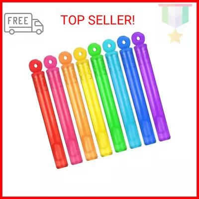 32-Piece 8 Colors Mini Bubble Wands Assortment Party Favors Toys For Kids Child • $13.49