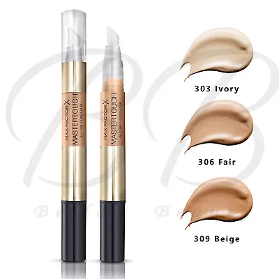 Max Factor Mastertouch All Day Under-Eye Concealer Pen 10ml SPF10 *ALL SHADES* • $18.99
